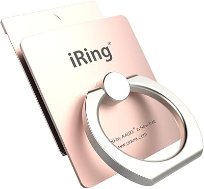 IRING AAUXX The original finger support for mobile phone Iring link for car and office. Removable annular plate to allow wireless load for iPhone, Samsung, other Android smartphones and tablets. (Rose gold).. Discover why thousands choose DIAYTAR NIGERIA for affordable products delivered in less than a week.