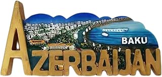 Souvenir refrigerator 3D Bakou Letters from Bakou Azerbaijan, hand -made kitchen decoration, collection of Azerbaijan refrigerator magnets.. Experience the power of choice with DIAYTAR NIGERIA's extensive catalog and reliable delivery service.