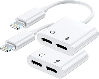 [Apple certified] Lot of 2 adapters for double lightning headphones for iPhone and load distributor, supports all iOS systems compatible with iPhone 13/11/11/XS/XR/8/7/6.. Shop for less and receive more with DIAYTAR NIGERIA's expansive e-commerce platform and nationwide delivery.