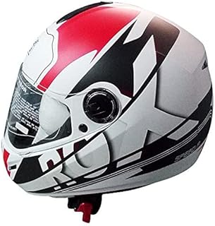 Steel Bird Speed-R 600 mm motorcycle helmet, matt white, black and red from Rox SB-39-L.. Shop across categories at DIAYTAR NIGERIA and enjoy budget-friendly nationwide shipping in 5-8 days.
