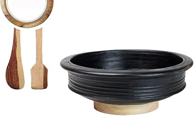 Craftsman India Online pot in terracotta not enameled / practical for cooking and serving (black, 1 liter).. Shop with confidence at Nigeria's leading affordable e-commerce platform with reliable delivery services.