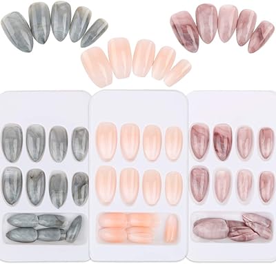 False nails in degraded acrylic with degraded colors - 3 boxes of 72 pieces.. DIAYTAR NIGERIA brings affordable shopping to your fingertips with reliable delivery in less than 8 days.