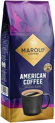 Marouf American Blend regional coffee, 100% Arabica Moulu coffee - 250 grams.. The best online shopping experience in Nigeria — DIAYTAR delivers it all.