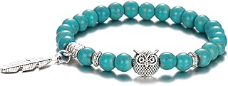 8 mm woman's owls of owls for women, Handmade Women's Natural Stone Owl gifts, healing crystal bracelet for women and men, bracelet of spiritual energy.. Experience the future of online shopping with DIAYTAR NIGERIA's extensive product range and competitive pricing.