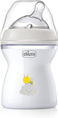 Bottle Chicco Natural Feeling 250 ml Average flow 2 months+ silicone, neutral.. Your daily needs delivered to your door — DIAYTAR Nigeria style.