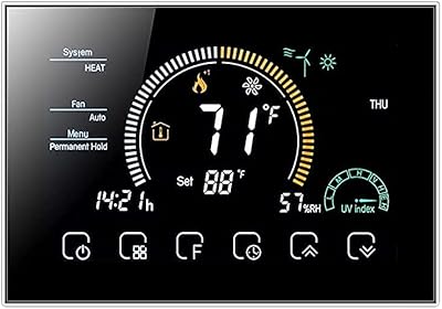 Intelligent thermostat Clima KL6000B - WiFi thermostat - Intelligent control by touch screen - 24 V.. Need it fast? DIAYTAR Nigeria ships in just 5 to 8 days nationwide.