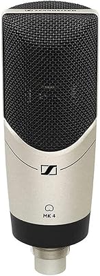 Sennheiser MK4Microphone with high quality membrane cardioid condensive for the house, projects and professional studios. A real capsule with ideal capacitor for singing and acoustic instruments... Elevate your shopping experience with DIAYTAR NIGERIA's vast catalog and budget-friendly options.