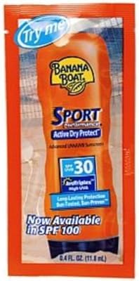 Banana Boat Sports sunscreen, SPF 30 protection lotion, 200 travel packs.. DIAYTAR NIGERIA promises affordability and variety with every purchase, delivered in 5-8 days.