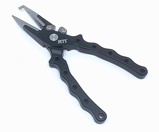 Stainless steel RTI pliers, fishing, hook, withdrawal tool with sheath and rope (black).. DIAYTAR NIGERIA connects you with endless possibilities through our affordable e-commerce platform.