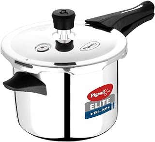 Beijing Elite Scene 5 -liter self -lisker with outer lid with 3 layers of Stovisterft, compatible with gas stoves, distributes heat evenly for uniform cooking.. DIAYTAR NIGERIA delivers affordability and convenience to your doorstep within 8 days of purchase.