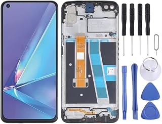LCD screen and full scanner with frame for OPPO A72 (2020).. Easy checkout, quick delivery — shop now on DIAYTAR Nigeria.