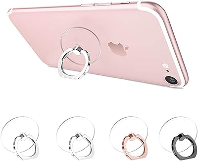 Support ring for mobile phone juiceor bay transparent rotary ring.. Nigeria shops with DIAYTAR — wide selection, fast shipping, and great value.