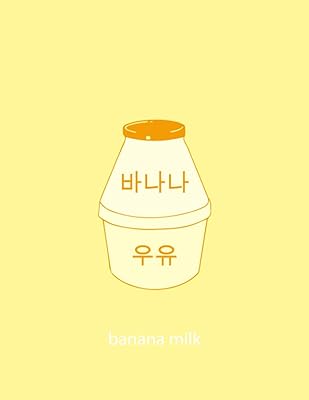 Notebook: Banana milk newspaper | Kawaii aesthetic vaporwave | Korean Japanese stationery Cute | 105 pages lines: notebook with Korean banana milk | A4.. No hassle, just shopping — DIAYTAR Nigeria delivers in under 8 days.