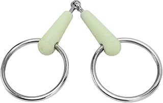 Baofuya horse fillet bit, horse -drawn stainless steel horse bunch wrapped in rubber, knight -on -mealying jaw with apple flavor for training and horse riding.. Shop with confidence at Nigeria's leading affordable e-commerce platform with reliable delivery services.