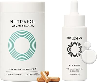 Double Nutrafol supplement for hair growth and stimulating growth for women | 45 years and over | Clinically proven for stronger and larger hair | Recommended by dermatologists | one month's supply.. Experience the DIAYTAR difference with our vast product selection and delivery within 5-8 days.