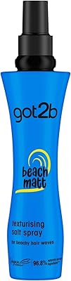 Schwarzkopf Got to Beach Lacquer for matt salt, creates waves and a texture with a mat finish, 200 ml.. You choose it, we deliver it — DIAYTAR Nigeria makes shopping easy.
