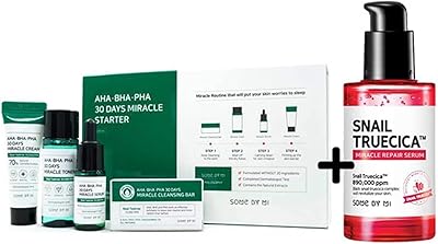 Some by mi mi miracle start-up box aha-bha-pha + troika snail miracle serum... Shop smarter with DIAYTAR Nigeria — from household essentials to electronics, we have everything you need. Plus, our delivery is fast, secure, and arrives between 5 and 8 days.