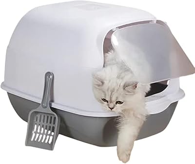 Large cat litter tray with litter shovel in a practical support large cat toilet - Size: 50 x 35 x 33 cm.. Discover why DIAYTAR NIGERIA is the smart shopper's choice for affordable products delivered nationwide.