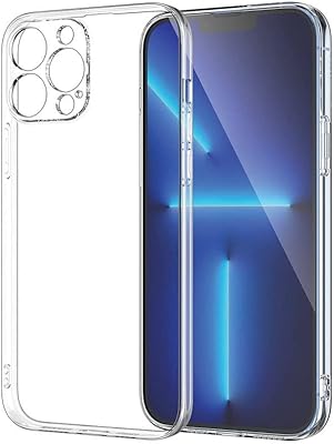 Transparent protective shell for iPhone 13 Pro | Wireless support | Soft protective shell | Antichoc | 360 degree protection | durable (iPhone 13 pro, transparent).. Experience budget-friendly shopping at DIAYTAR NIGERIA, Nigeria's premier online marketplace with quick delivery.