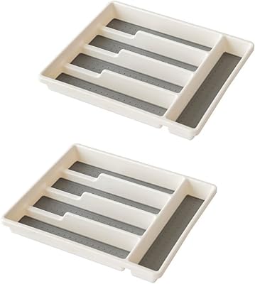 Storage tray for 2 -room kitchen cutlery, large capacity drawer separator, storage box with 5 grids, storage tray for cutlery and cutlery.. Discover why thousands choose DIAYTAR NIGERIA for affordable products delivered in less than a week.