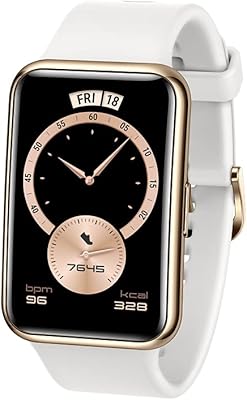 Elegant Elegant Watch Huawei watch, stainless steel case, 1.64 -inch AMOLED screen, 10 -day autonomy, monitoring of heart rate and oxygen saturation all day, integrated GPS, 5 ATM, White.. The future of Nigerian shopping is here — DIAYTAR Nigeria.