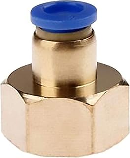 1 female part to 8 mm plug -in pneumatic pressure fitting on connector.. The best online shopping experience in Nigeria — DIAYTAR delivers it all.