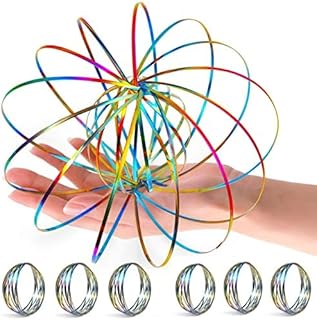 Set of 6 rings of colorful magic arm flow rings, an interactive kinetic device with magic spring... Your trusted shopping companion, DIAYTAR NIGERIA delivers affordable solutions in just 5-8 days.