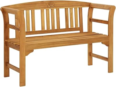 Fidaxl solid acacia wooden garden bench, exterior furniture accessories for garden, courtyard, lawn, terrace.. Shop smart, shop DIAYTAR - Nigeria's most affordable e-commerce platform with nationwide delivery.