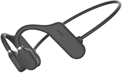 Shawlq wireless sports headphones, headphones at open ends, headphones with air conduction with ear contour, ultra light 18 g, suitable for use all day (color: black).. Your digital shopping companion, DIAYTAR NIGERIA offers exceptional value with delivery in less than 8 days.