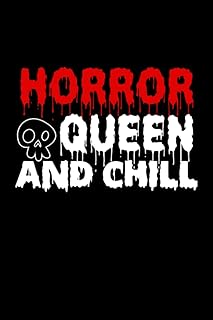 Horror Queen and Chill: Let's look at horror films Journal Obsesign Film Design 120 pages 6 x 9 inches Ligné Halloween Queen Queen.. DIAYTAR NIGERIA delivers happiness in 5-8 days with our affordable and diverse product range.