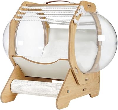 House for cat sabo space capsule wooden furniture for cats hot and comfortable bed.. No more overpriced stores — DIAYTAR Nigeria brings the best to your door.