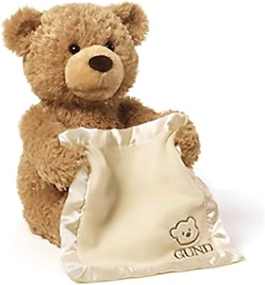Peek Abu Bear Plush Gift Plush to play hide and seek.. DIAYTAR NIGERIA combines extensive product options with budget-friendly prices, delivered in 5-8 days.