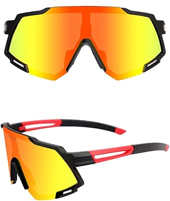 Polarized sunglasses with interchangeable glasses for sport, cycling, baseball, running, fishing, golf, driving.. Shopping made simple with DIAYTAR NIGERIA's vast selection and budget-friendly nationwide delivery.