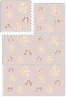 Bumble & Bird - Baby gaming mat - motor skills - Educational carpet - Non -toxic Eva foam - Waterproof - Easy to clean - Easy to store - 6 pieces - 60 cm x 60 cm x 1.2 cm - Arc -en -ciel theme.. Shop from Nigeria's largest product selection at DIAYTAR, with budget-friendly prices and swift delivery.