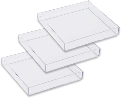 Transparent 6 x 6 transparent acrylic mirrors (3).. DIAYTAR NIGERIA: Bringing quality products to every Nigerian with affordable nationwide delivery.