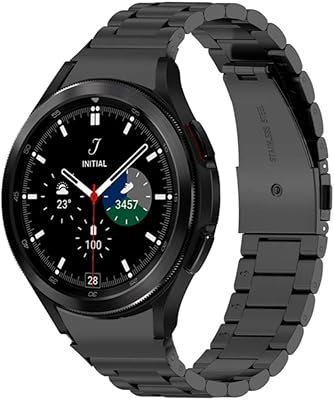 Stainless stainless steel curved watch bracelet compatible with Samsung.. DIAYTAR NIGERIA: Connecting every Nigerian with quality products at prices everyone can afford.
