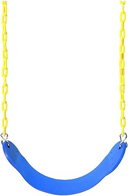 RBW toys garden swing set with carabiners and chains for playground, courtyard, children's gym, blue.. Looking for a deal? DIAYTAR Nigeria has thousands waiting for you.