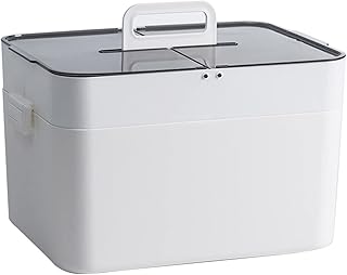 3 -layer HQLife storage box, first aid box, large capacity, portable, home medication box (size: white).. DIAYTAR NIGERIA connects you with thousands of products at competitive prices, delivered within a week.