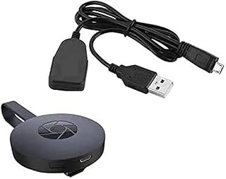 Chromecast adapter compatible with all types of media and multimedia streaming devices (black).. Shop for everything you need at DIAYTAR NIGERIA, with budget-friendly prices and quick delivery.