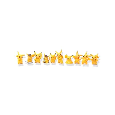 Dum dum pikachu figurine set and cake decoration - 10 mega pikachu toys delivered with keychain.. DIAYTAR NIGERIA: Revolutionizing accessibility to quality products at budget-friendly prices across Nigeria.