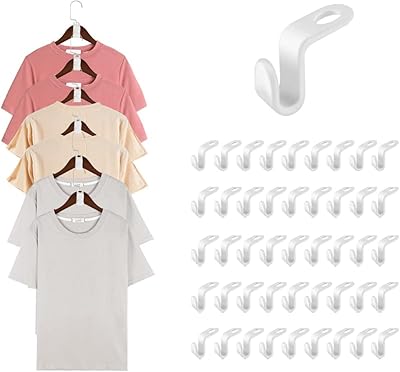 Suspension connector hooks, 72 pieces of robust and space -saving cascade suspension hooks, plastic hooks for cupboards and storage cupboards.. Shop with purpose at DIAYTAR NIGERIA and receive quality products at budget rates within 8 days.
