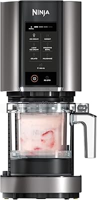 Ice cream machine and Ninja icy desserts [NC300UK] 7 programs, black/silver.. Wide range, low cost, fast delivery — that’s DIAYTAR Nigeria.