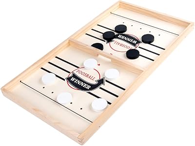 Vition Sling Pocket Game, Winner Football Slingshot Wooden Board Game for children and adults (size S, beige).. Shop with ease at DIAYTAR NIGERIA, Nigeria's premier e-commerce platform offering budget-friendly shipping.