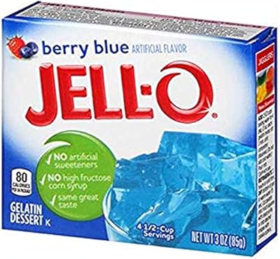 Gelatin male male jet in blue raspberry 3 oz 85 g (2) jel-o package.. DIAYTAR NIGERIA brings affordable shopping to every Nigerian home with delivery in just 5-8 days.