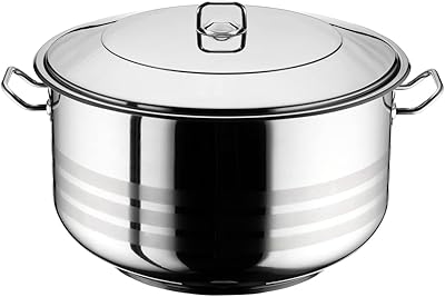 Marmite haskiver gastro in stainless steel (30 cm, 14.0 l).. DIAYTAR NIGERIA combines extensive product options with budget-friendly prices, delivered in 5-8 days.
