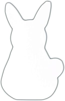 Decopatch rabbit silhouette lapin silhouette, 1.5 x 8 x 12 cm - White.. Experience retail therapy without the financial stress at DIAYTAR NIGERIA's affordable e-commerce platform.