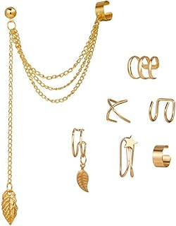 Set of gold plated gold cache Jewell's Galaxy Jewelry, one size, metal.. Experience the DIAYTAR difference with our vast product selection and delivery within 5-8 days.