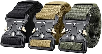 Men's belt, 3 -room tactical belt, military style belt, casual belt for men.. DIAYTAR NIGERIA: Where value meets variety with reliable nationwide delivery in under 8 days.