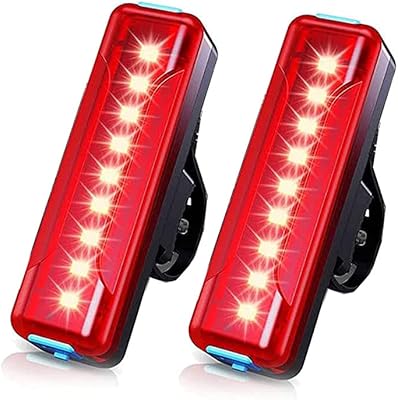 Rechargeable bicycle rear light by USB, a large capacity of 1,200 mAh, can operate continuously for more than 50 hours, very bright LED bicycle bike lights, 5 fashion lighting options.. Shop like never before with DIAYTAR NIGERIA's comprehensive marketplace and budget-friendly shipping.