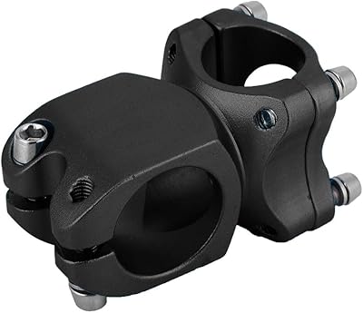 Road bike rod, 7 -degrees in 25.4 mm aluminum alloy in road bikes, mountain bike for BMX (25.4 short stem - Black).. DIAYTAR NIGERIA: Where every Nigerian finds what they need at prices they can afford, delivered promptly.